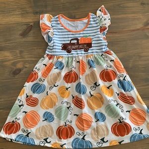 Penelope Plumm Pumpkin Fall dress. Worn once! Size 6.